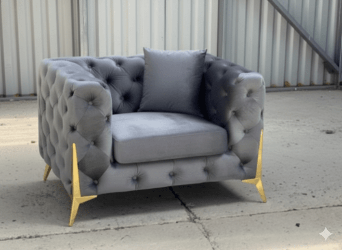 Paris Sofa UK - Additional view of premium sofas from Newcastle Beds UK